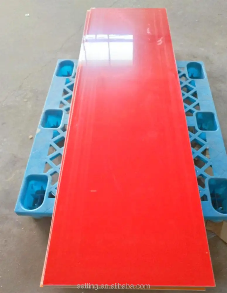 Imported Toray Pet Film Lamination Board Faced Mdf Board for Kitchen Cabinet