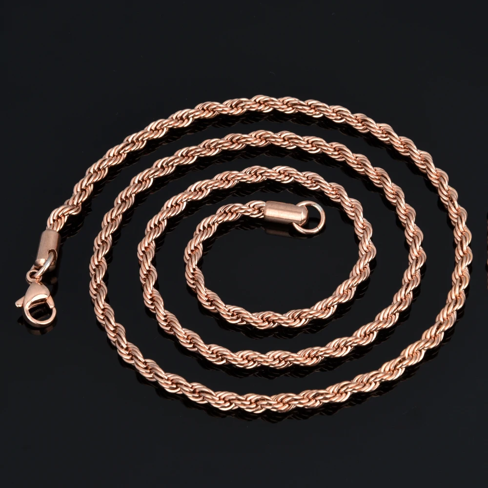 Bogus Simple Artificial Gold Long Chain 