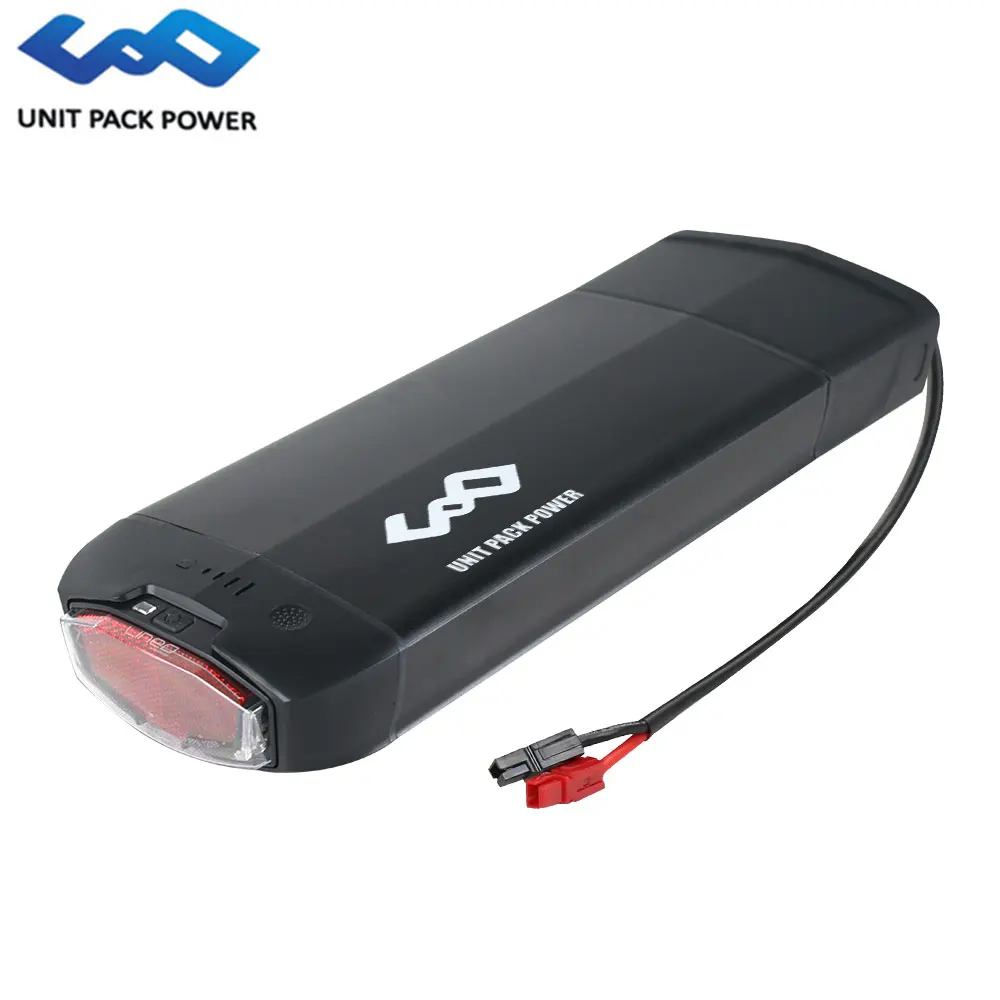 Rear Rack Lithium Batteries 36V 16Ah MH1 18650 Li Ion EBike Battery with Install Rack