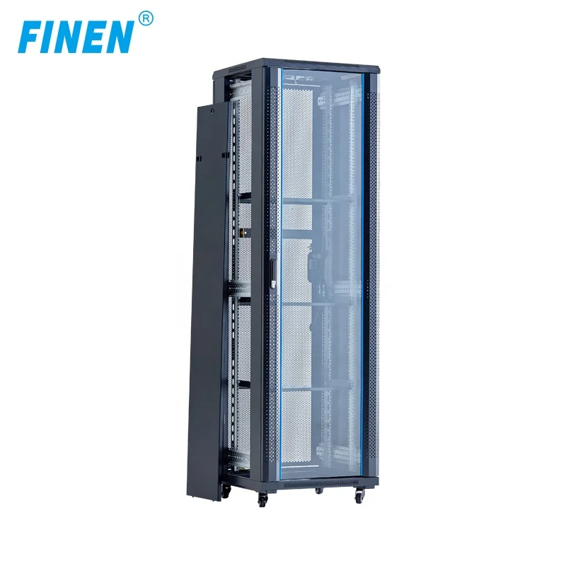 19 дюймов 27u 22u 24u 42U 47U напольные стойки из Finen Заводская продукция от производителей по низким ценам