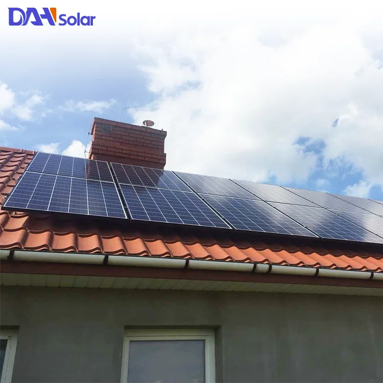 5kw DAH solar panel home power system including all aluminum mounting system 5000w