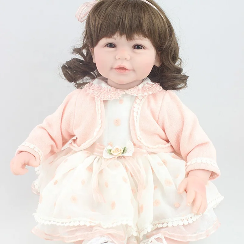 New Reborn Baby Doll Soft Silicone Vinyl Real Touch Newborn inch 50cm Princess Bebe Reborn Girl Toys Bonecas Buy Reborn Soft Silicone Baby Dolls For Kids Full Silicone Reborn Baby Doll Crying Silicone