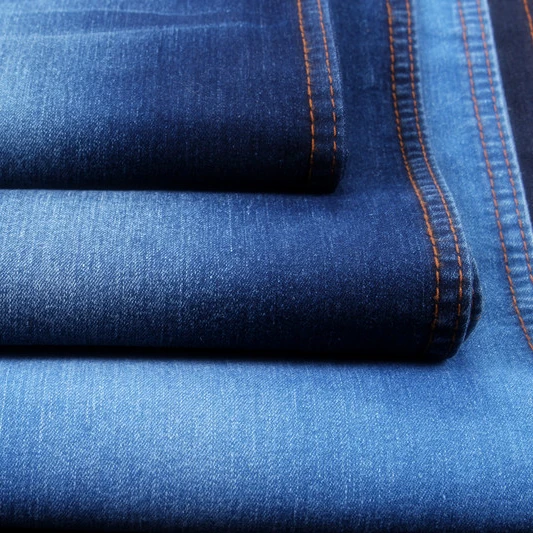 Less Than 2 Dollar Per Meter Cotton Polyester Spandex Denim Jeans Fabric