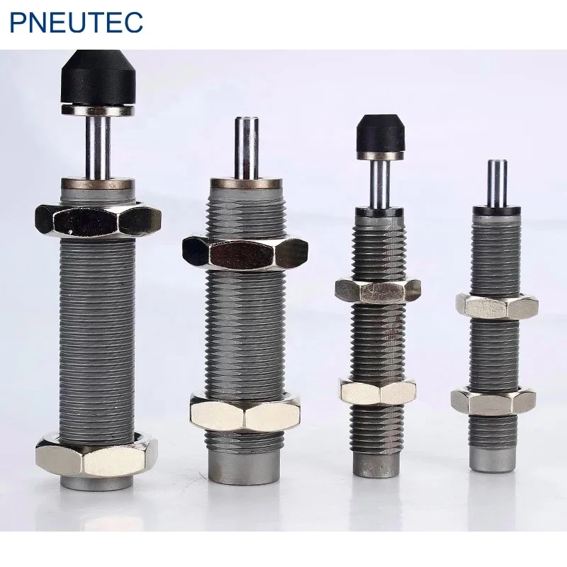 PNEUTEC RB Series Steel Steady Speed Air Buffer Shock Absorbers