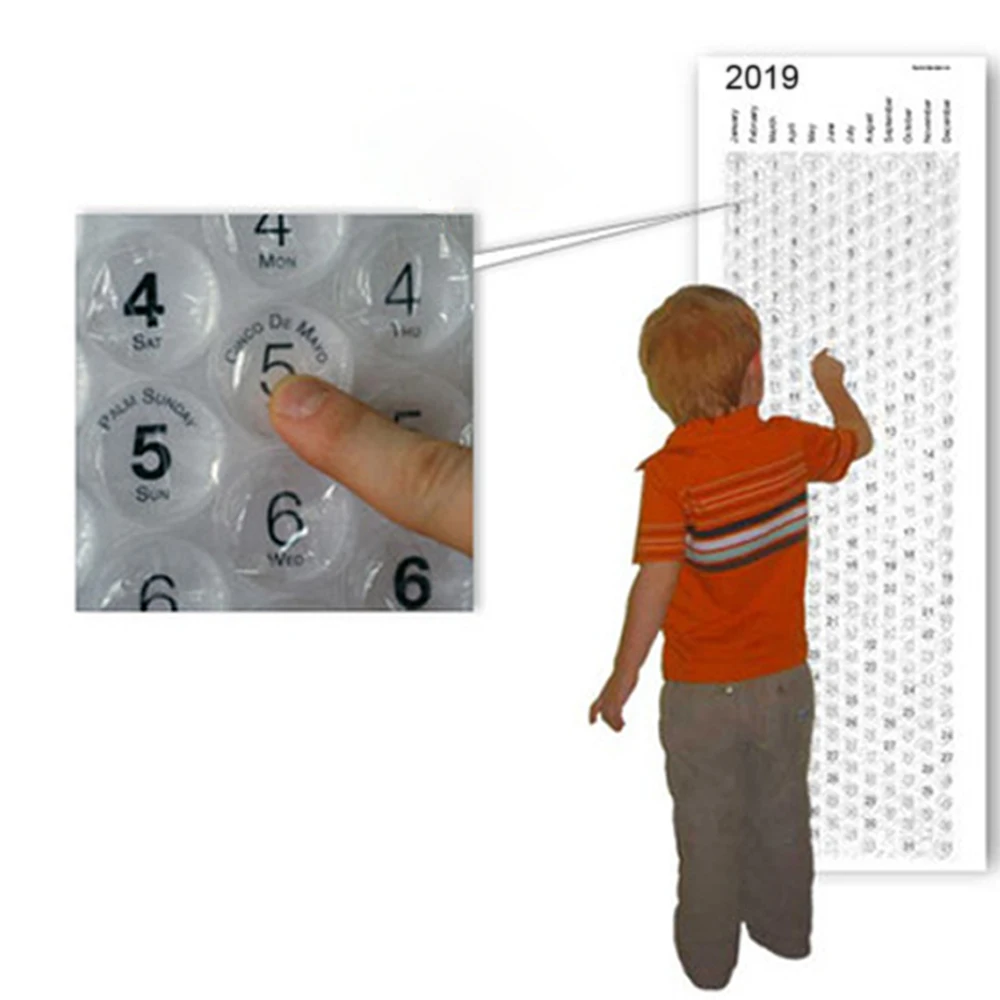 Visually Impaired Calendar