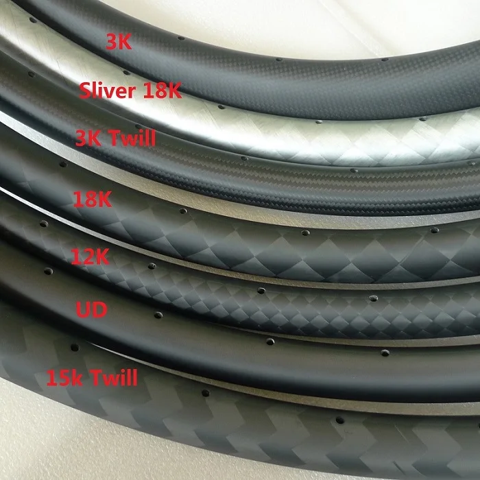 APEX Ultra Light 306g 700C Wheel Bicycle Rims 35mm Deep Carbon Road Rims