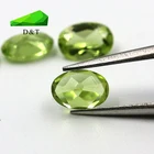 faceted peridot green stone oval cut natural peridot stone price