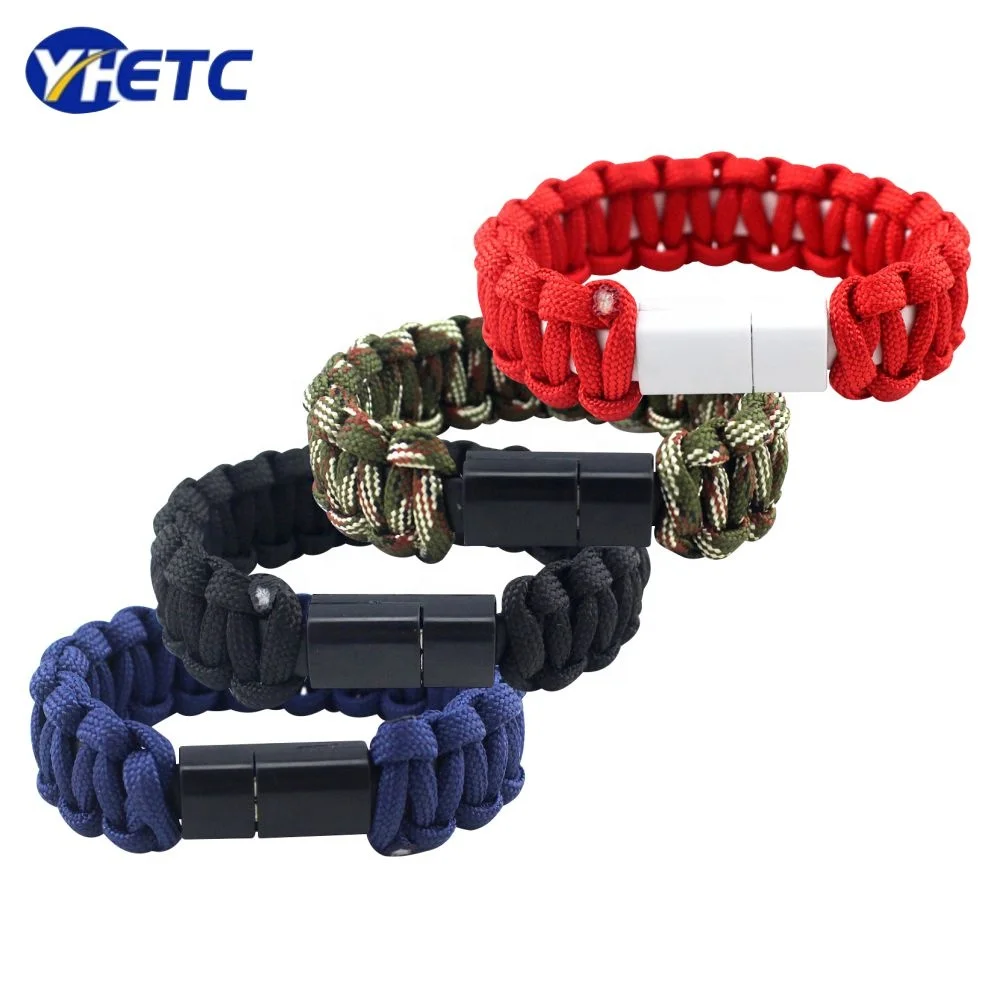 Weaving Rope Bracelet Usb Type C Cable Data Sync Charging Cable - Buy Usb  Cable,Data Sync Charging,Bracelet Usb Cable Product on 