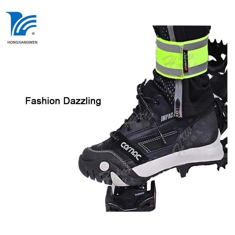 High Visibility Elastic Running Reflective Armbands with Hook Loop
