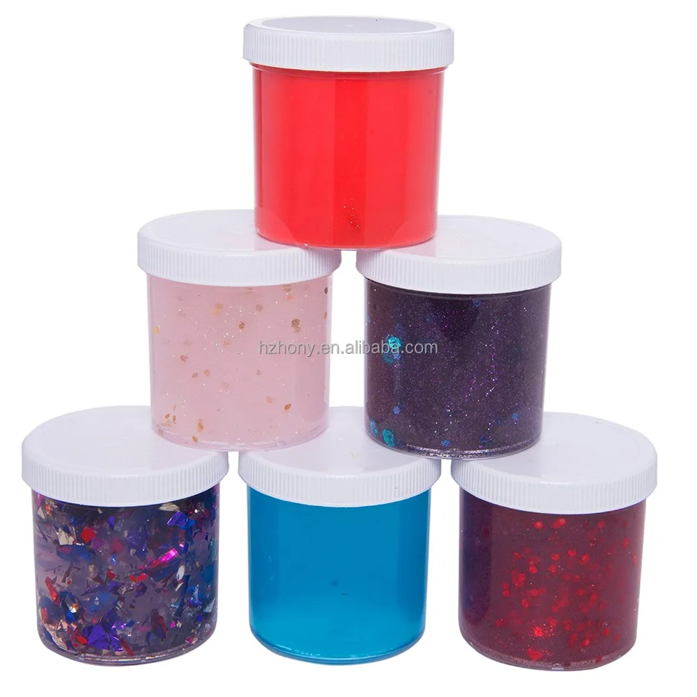 Augshy Slime Containers Small Plastic Containers With Lids 6oz 40 Pack  Slime Containers with Lids£¬Containers for Slime Foam Ball Storage