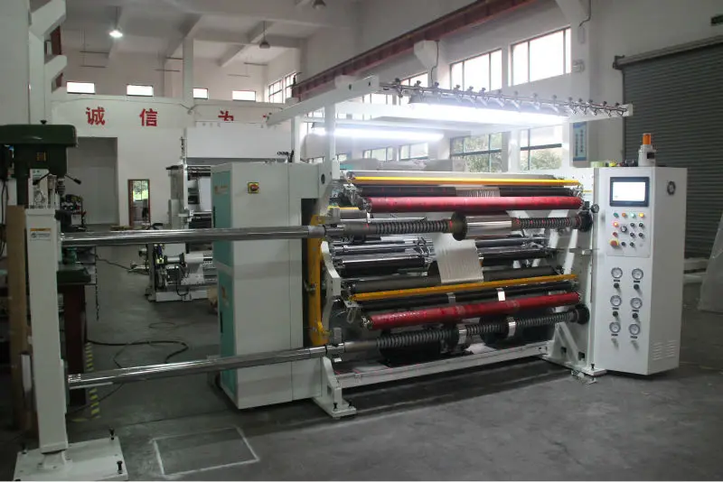 Disposable Paper table cover rolls fabric slitting machine with great price