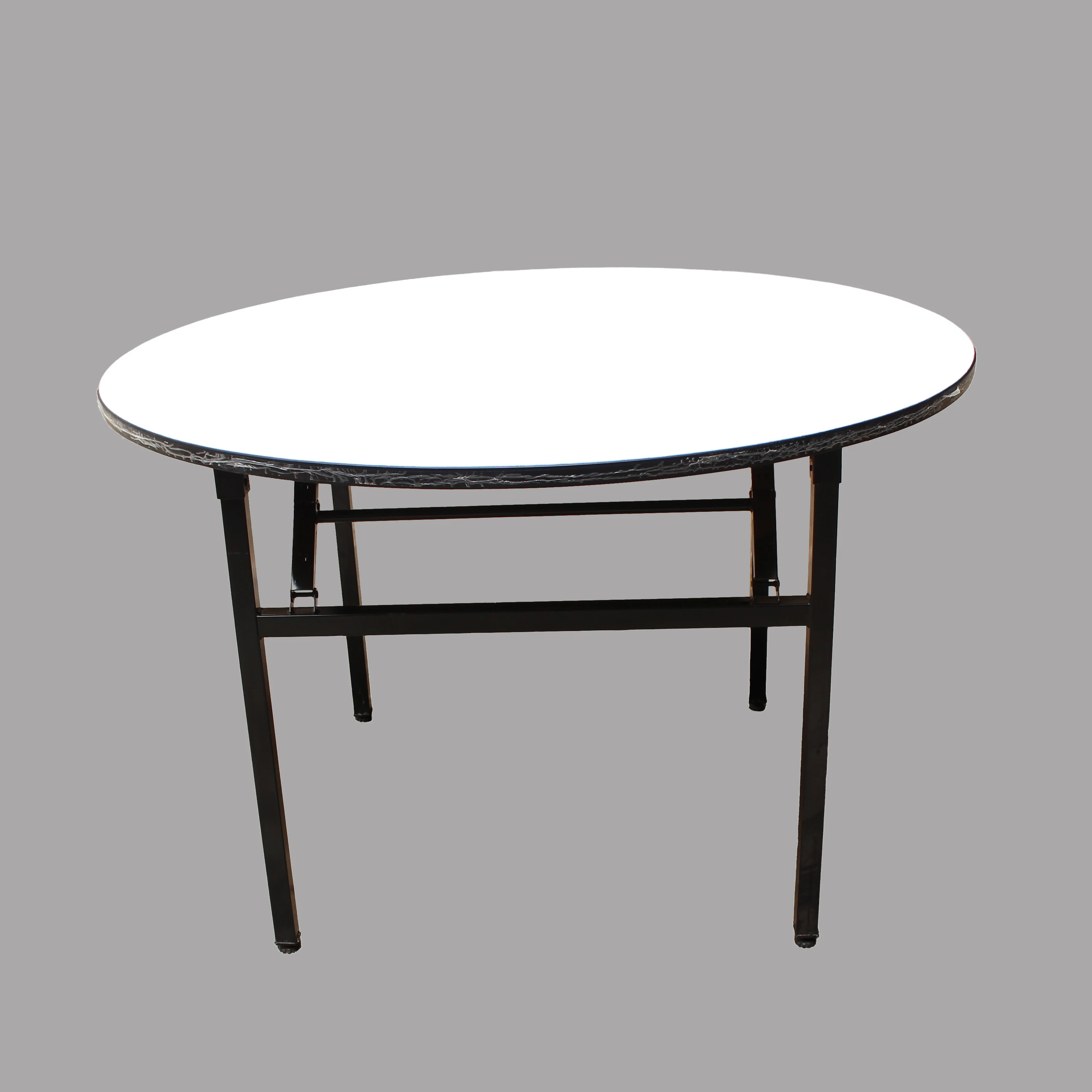 Modern Steel and Resin Restaurant Table and Chair Set Used for Banquets Events Parties Hotel and Villa Use