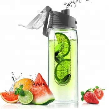 cheap top bpa free plastic infuser water bottle sport juice