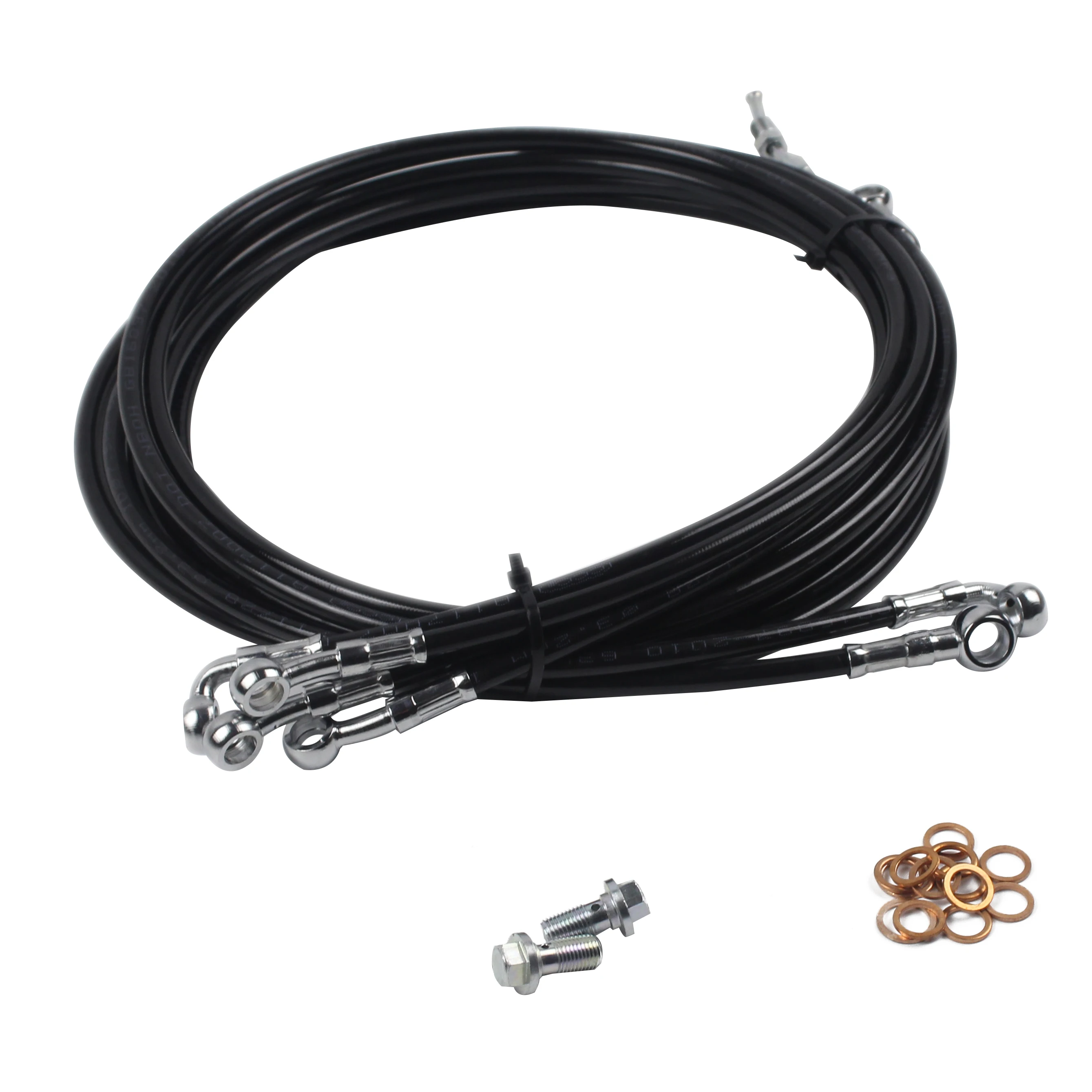 Лидер продаж, трехтормозной комплект ZJMOTO из АБС-пластика черного/хромированного цвета для мотоцикла, модель 2014-2017 Touring w/14 '-16', руль из АБС-пластика