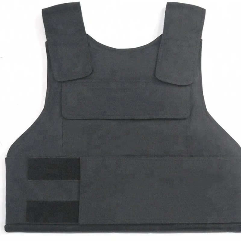 PE NIJ IIIA soft cocealed ballistic vest black body armor military bulletproof vest chalecos tacticos bullet proof vest