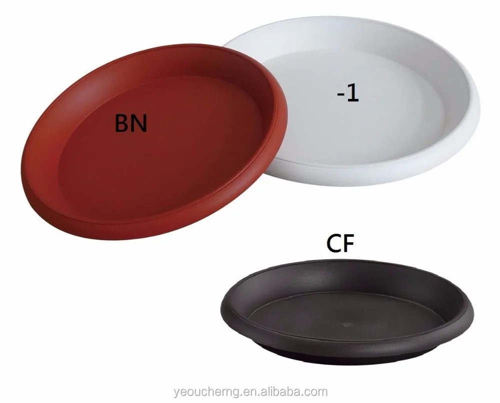 Пластиковое блюдцо для цветочных