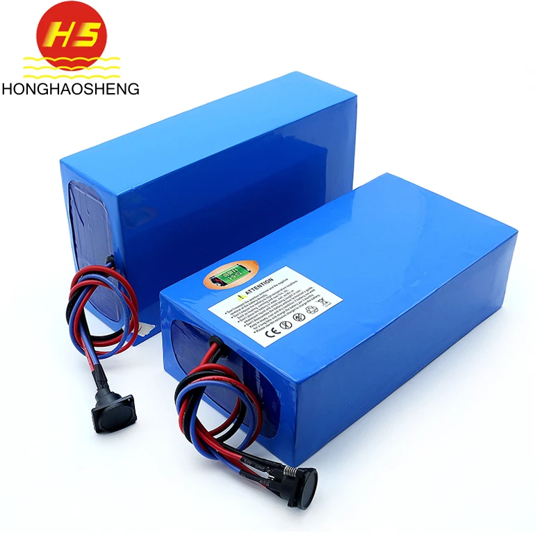 High energy density 48v 12a ebike battery lithium li ion battery pack with 48v 3A charger