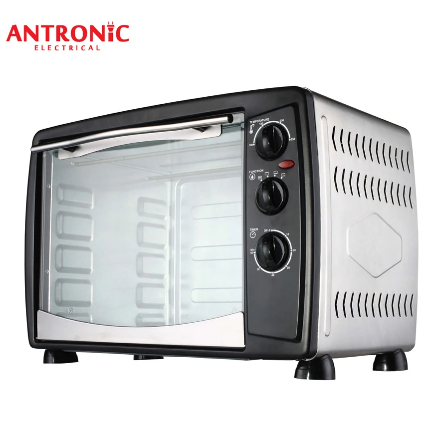 Дешевый тостер Печь Для Пиццы Электрический духовой шкаф подходит 9 ломтика хлеба и 12 дюймов нож для пиццы один OEM встроенный 10l с ISO9001 Atc-o35-4c20