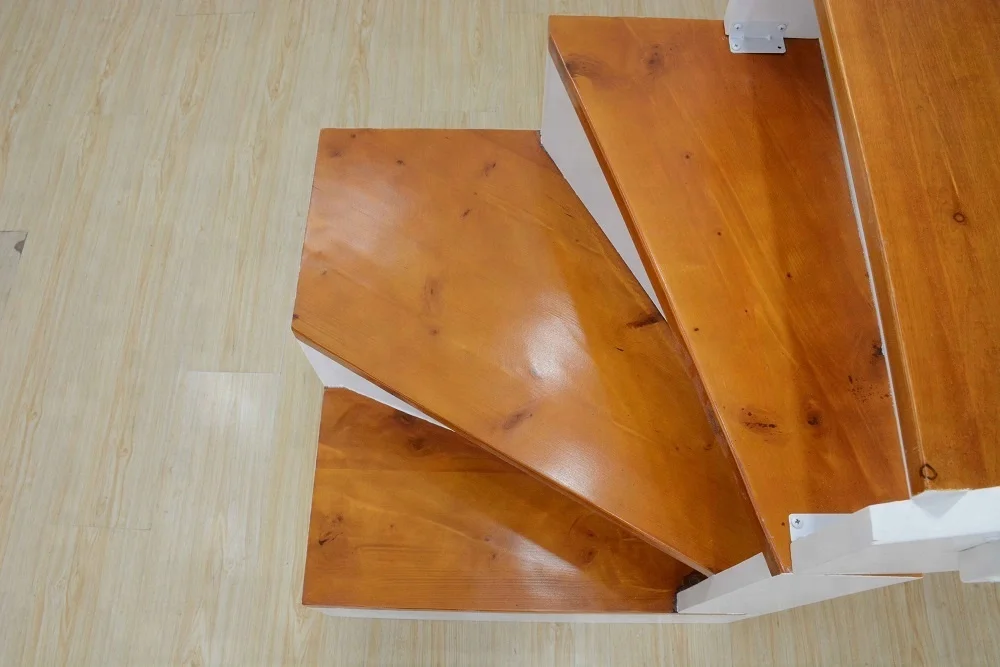 Smart Space Saving Wooden Stairs
