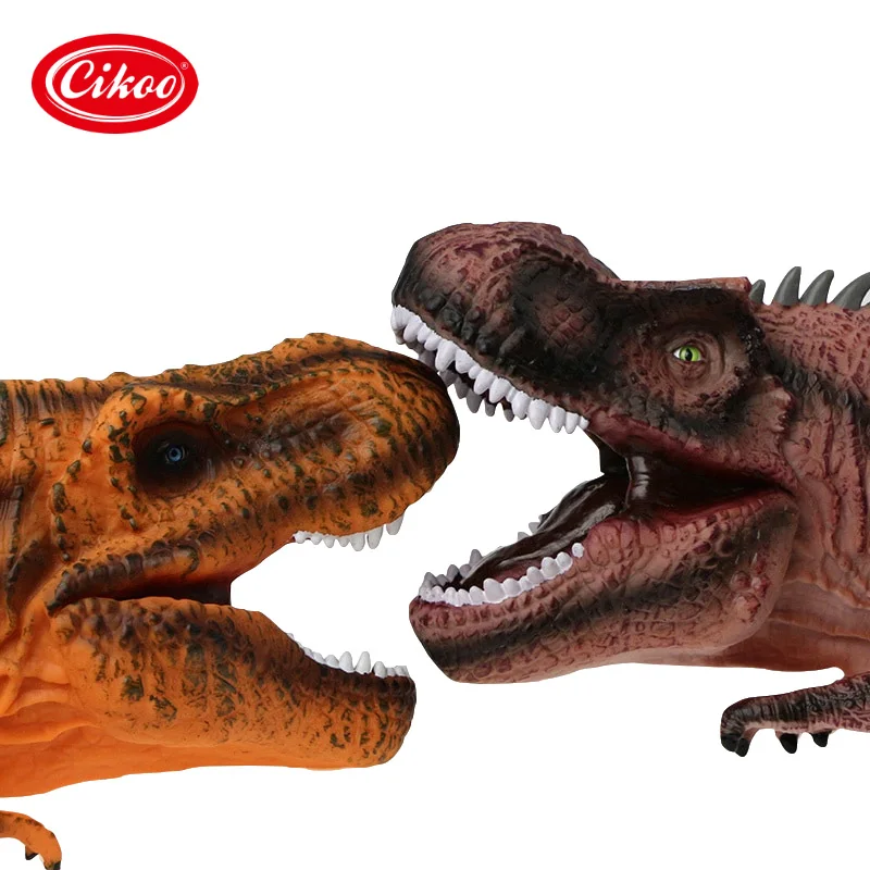 3D Eyes Dinosaur Hand Puppet Toy Glove for Kids' Imaginative Play with Their Favorite Animals & Dinosaurs