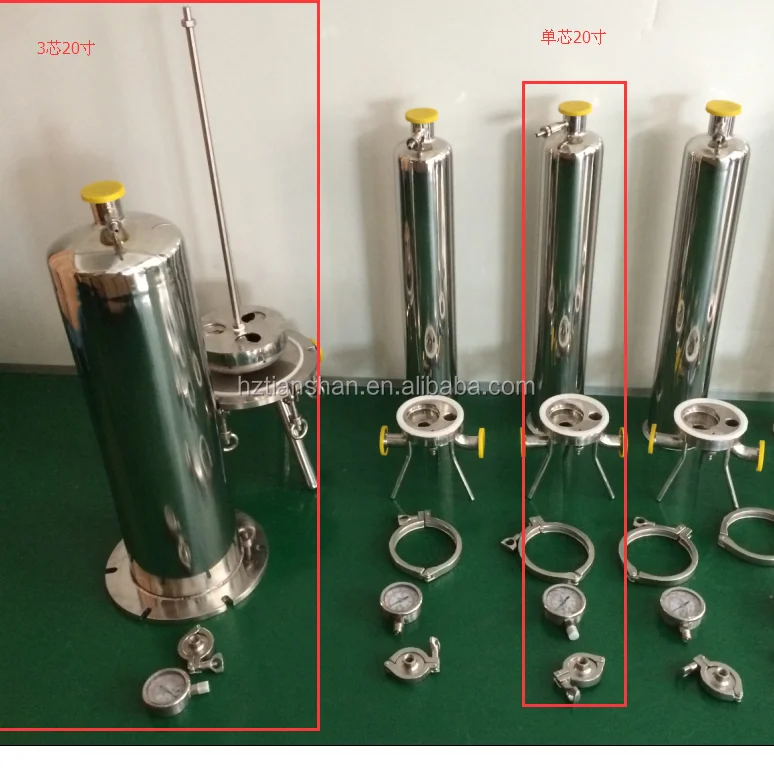 Cartridge Filter for Vodka Distillery and Non Alcoholic Vodka Filtration