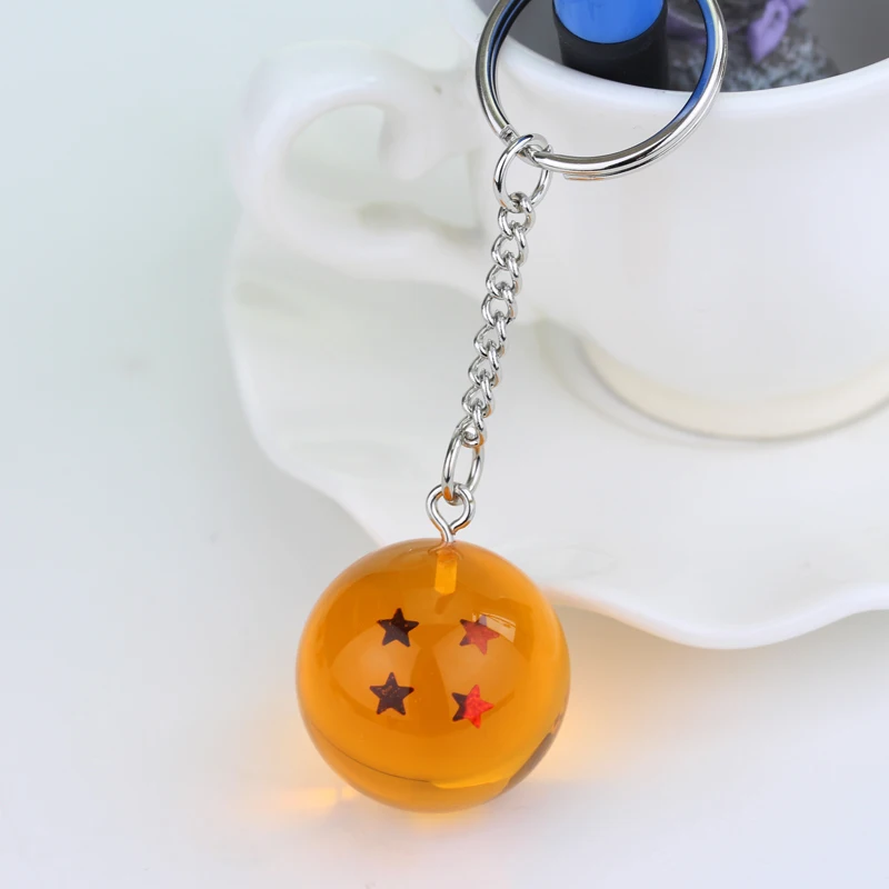 ドラゴンボールZ キーホルダー ホットアニメドラゴンボールZキーホルダーオレンジPvc 1-7つ星
