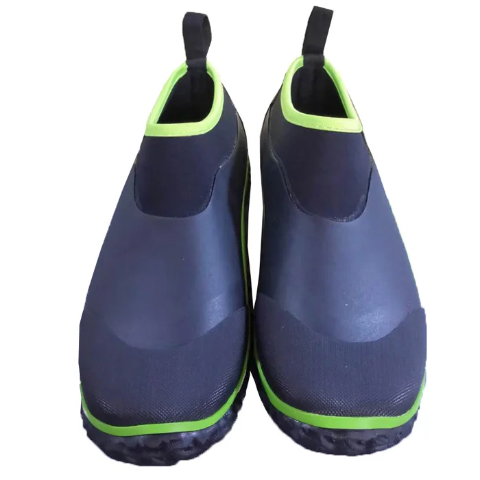 Мужские и женские неопреновые садовые сапоги для ходьбы во дворе сельское хозяйство устойчивые без шнуровки Водонепроницаемая Уличная обувь