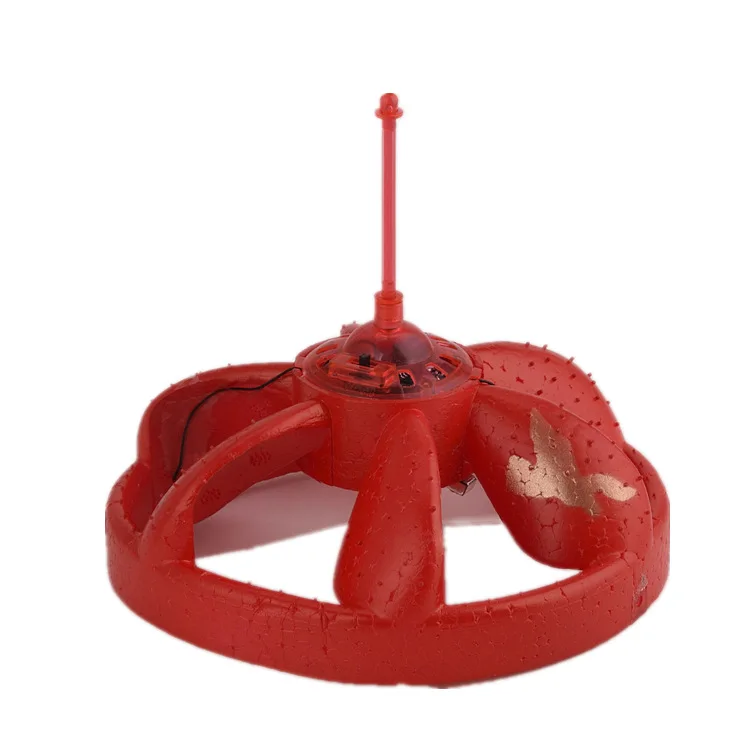 Cheap & Fun Flying UFO Best Promotional Toys Infrared Sensor RC Flying Saucer Hovering LED Flashlight