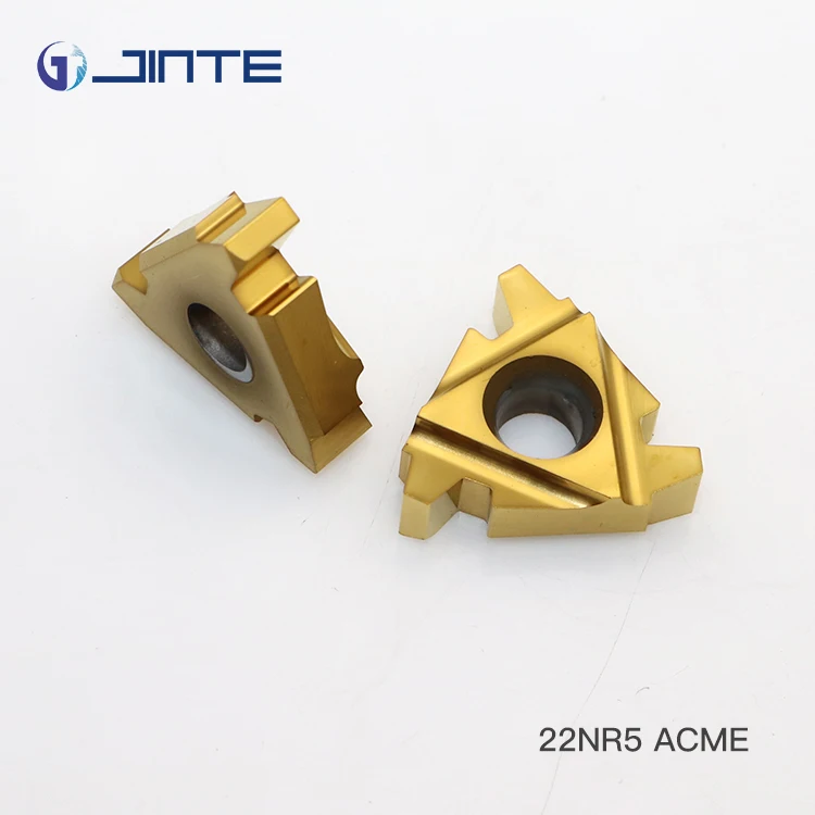 
22IR 5 ACME внутренний ЧПУ твердосплавные Резьбовая вставка инструмент для резки стали 