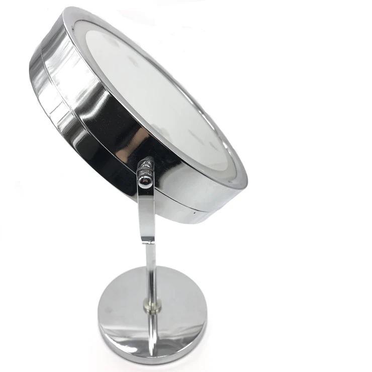 Led Desktop Free Standing Make up Custom 20x Magnifying Mirror with Light