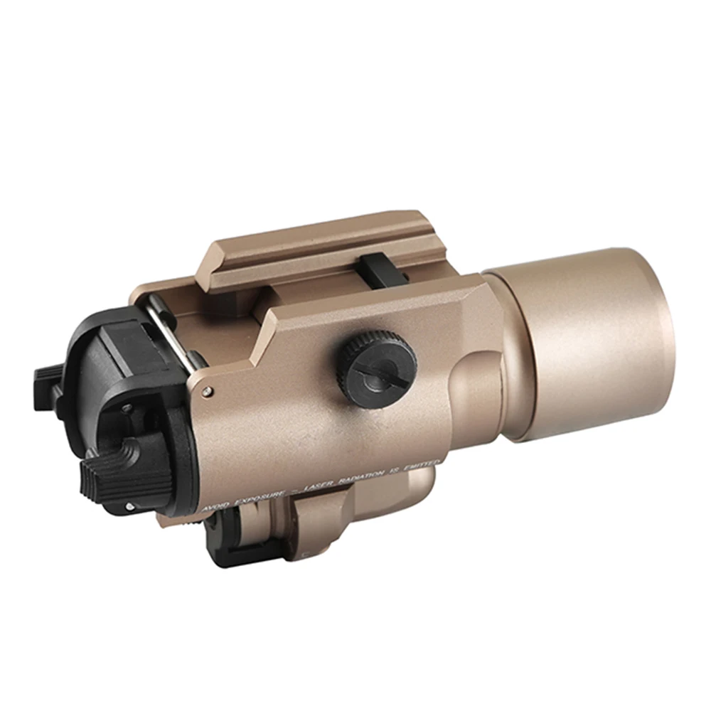 SPINA OPTICS X400 ультра светодиодный тактический фонарик с красным лазером для индикатора охоты