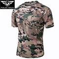 Brand Mens T shirt Army Tactical Combat t Shirt Military fishing Sport Outdoor trekking Hiking Climbing