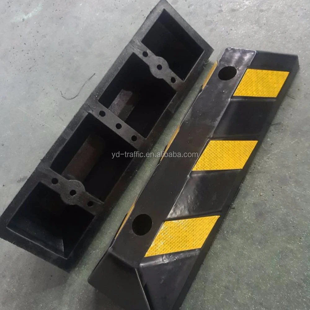 2020 резиновый стопор для колес 500*160*100 м, пластиковый стопор для колес, пластиковый стопор для дорожного движения