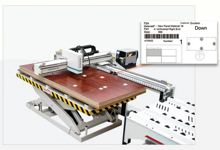 EXCITECH  Automatic Loading and Unloading System for ATC Cnc Router