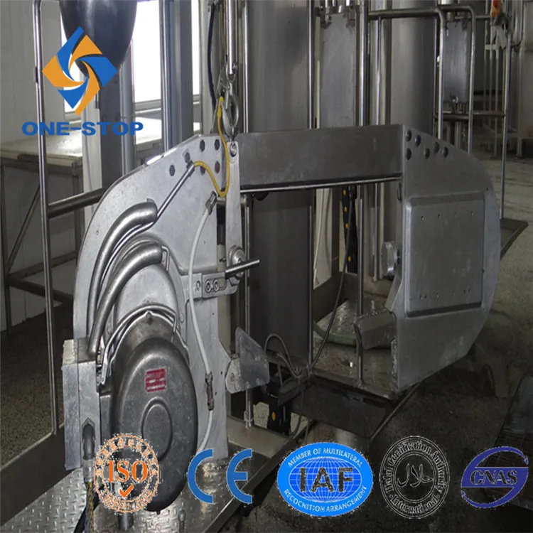 Cattle slaughtering equipment half carcass splitting saw cattle processing machine
