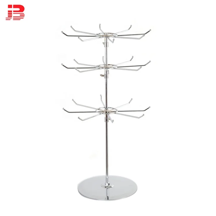 Metal hook display stands counter display hook hanging racks