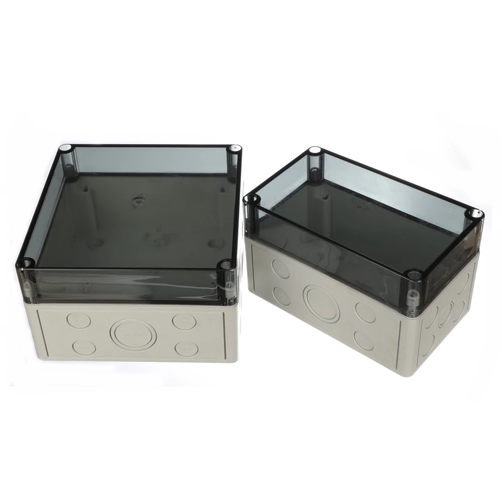 35 Sizes NEMA 4 4X 12K Junction Box Waterproof Electrical IP65 PC ABS Plastic IP66 Weatherproof IP67 Knockout Hole Enclosures