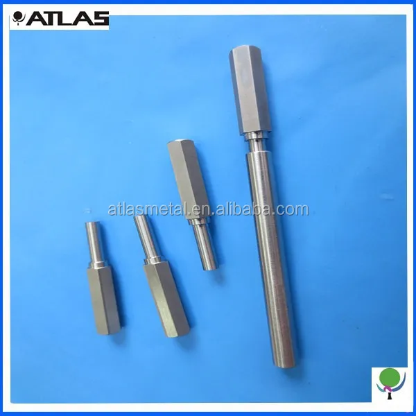 Custom CNC Machining Services for Stainless Steel Parts Steel Lathe Center Machined Shafts Custom Metal CNC Machining