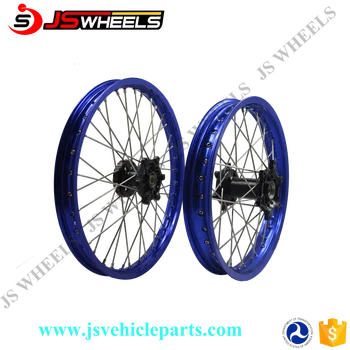 YZ85用前後17インチホイール EXCELリム 流用 YZ85用前後17インチ