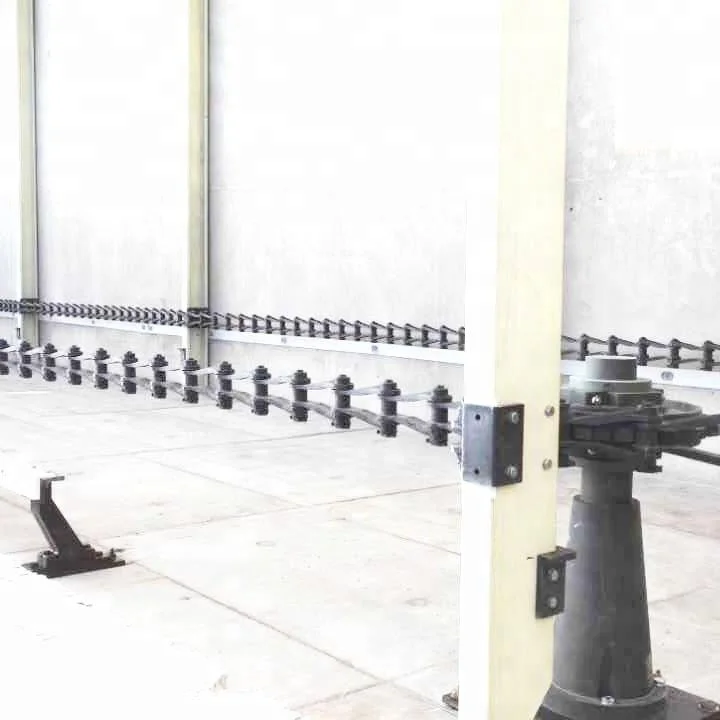 Transmission Mud Scraper Parts Plastic Conveyor Drag Chain manufacture