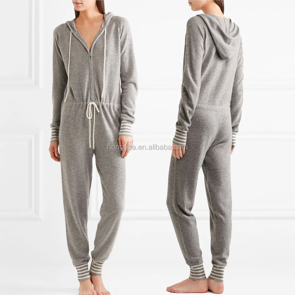 Cozy Hood And Adjustable Drawstring Waist Cashmere Jumpsuit For Women  Onesie Adult Family Matching Pajamas 2016 Hsj5856 - Buy Matching Family  Pajamas,Onesie Adult,Jumpsuits For Women 2016 Product on ...