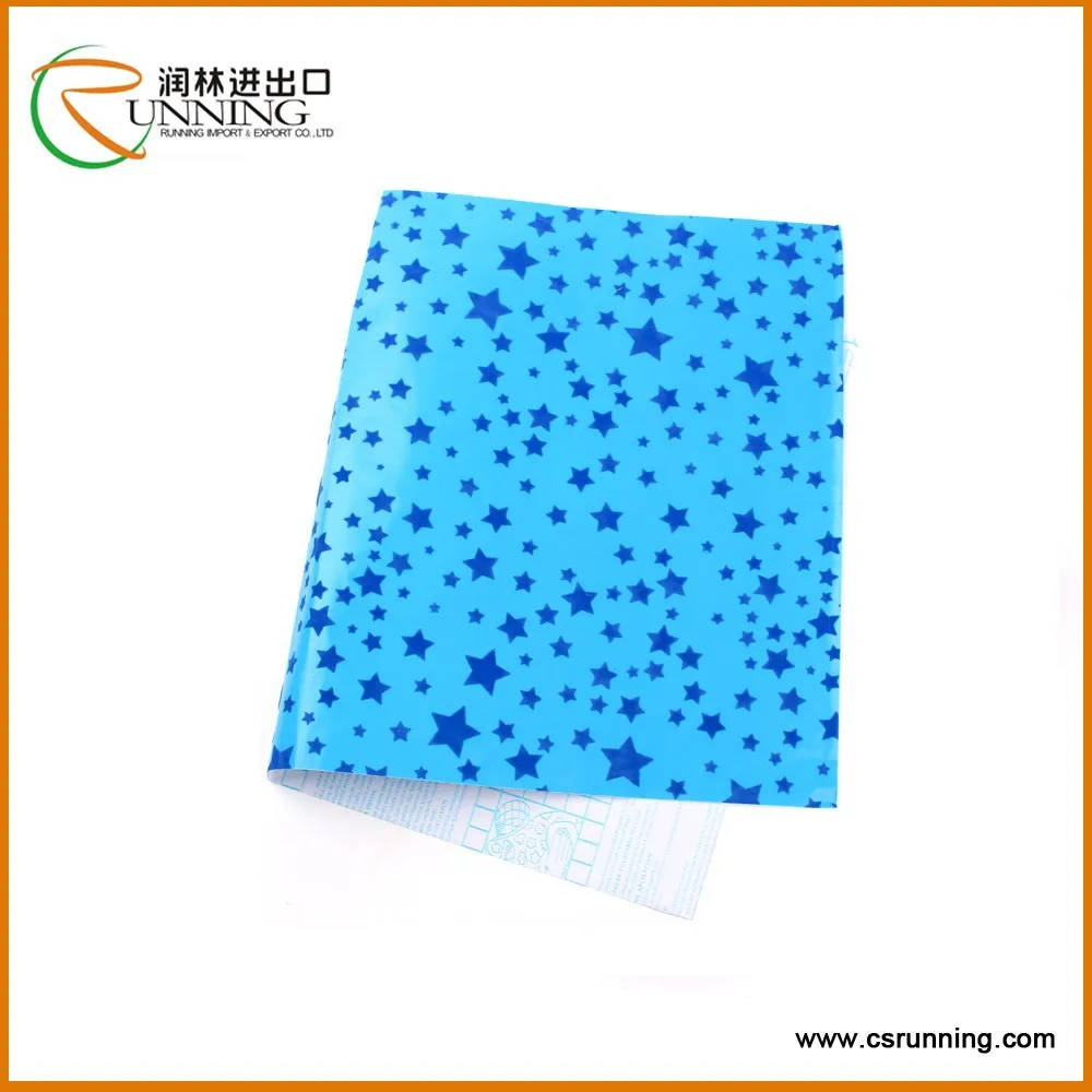 Самоклеящийся Чехол-книжка из флока с узором 30*50 см 10 листов в