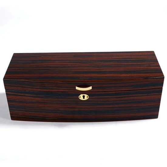 Luxury Custom Wooden Wine Whiskey Packaging Box for Double Bottles With Accessories Wine Storage Case