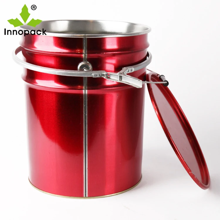 5 Gallon Metal Bucket with Handle for Paint and Chemical Packaging Price -  China Bucket, Metal Bucket