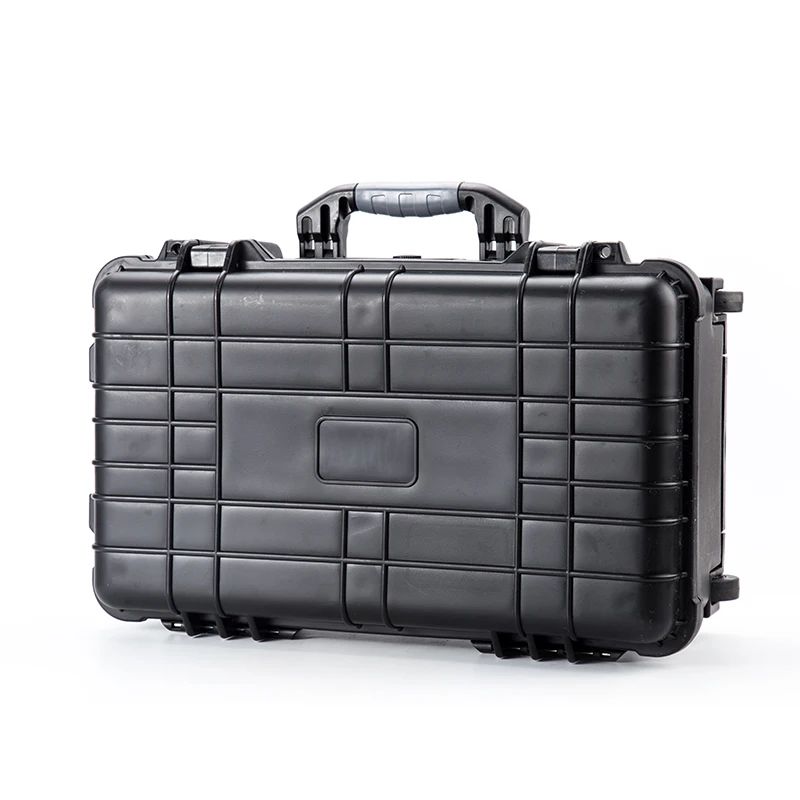 Waterproof Plastic Case  Hard Carrying Custom Made  Black Transport Box  with Lock