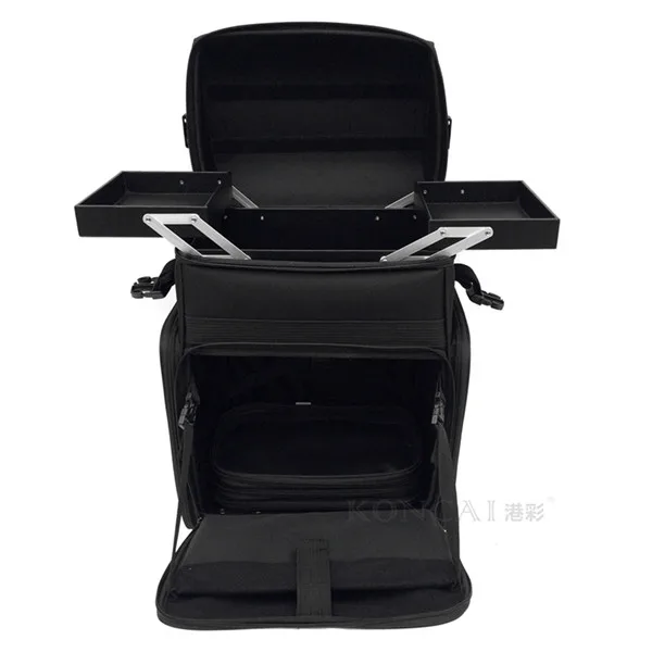 KONCAI FAMA Factory Rolling Makeup Case Makeup Storage Trolley Case Travel Makeup Case