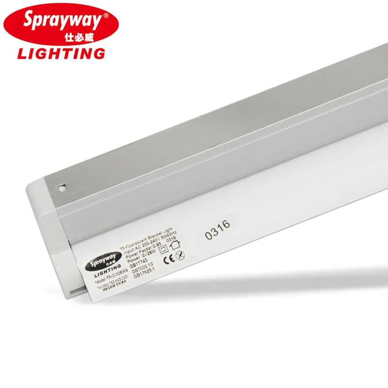 
Двойной/двойной флуоресцентный фитинг с затенением 