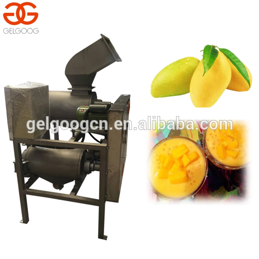 Commercial Used Mango Juice Production Line Banana Pulping Maker Fruit
