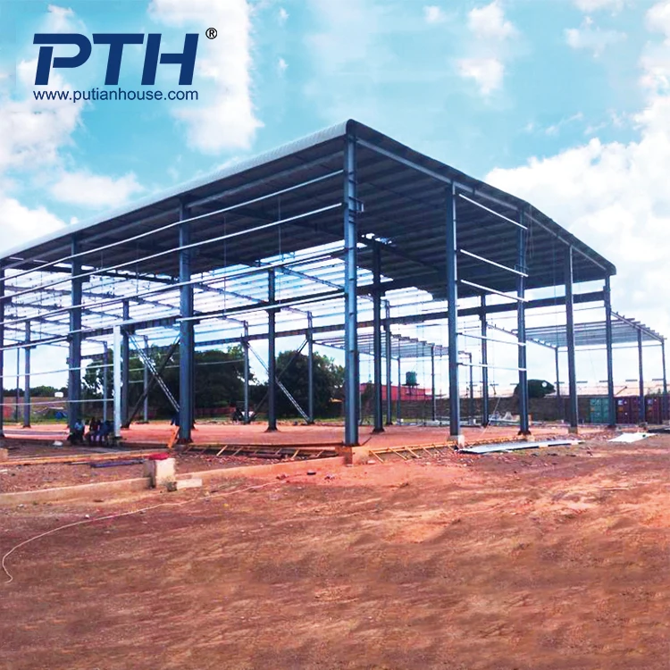 Steel Structure Ready Made House Steel Roof Truss Design  and Space Frame