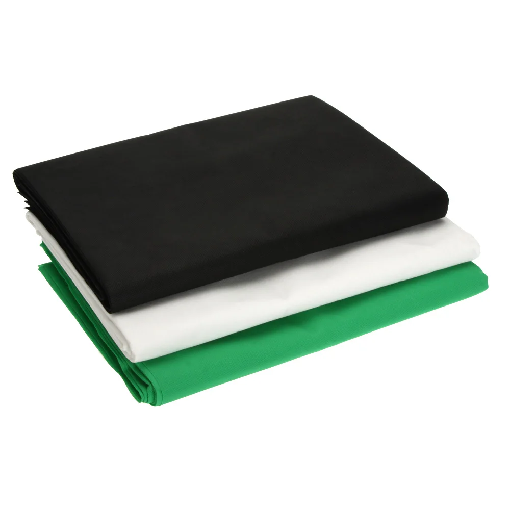 Fond Vert, Fond Uni pour Studio Photo, Écran Haute Densité Non Brillant pour Photographie Vidéo, 3x2m